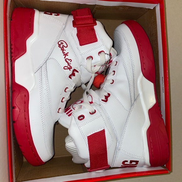 EWING ATHLETICS 33 HI WHITE/RED - Picture 3 of 5